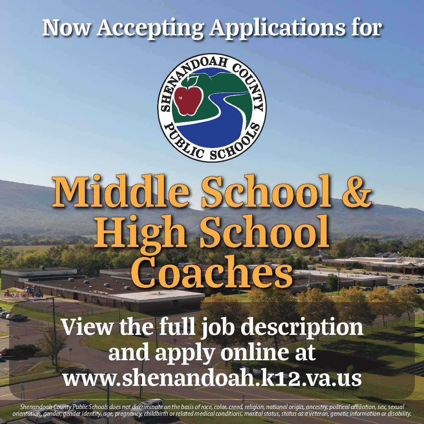 SCPS Currently Hiring for Middle School & High School Coaching Positions